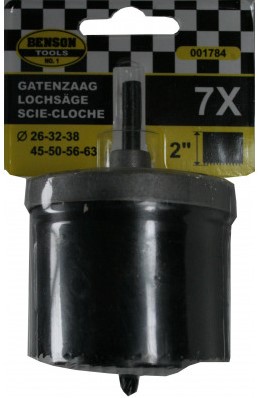 [A-016947] Zevengatenzaag set met diverse maten 