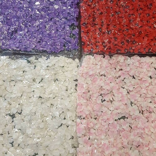 [A-013507] Flowerwall 40x60 cm Kant en Klaar Paars Deep Purple