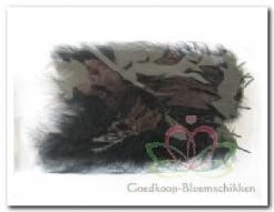 [A-006948] Donsveertjes Zwart 10-15 cm ca. 15 stuks