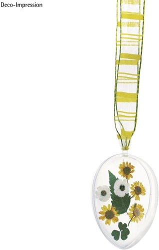 [A-010785] Plastic Ei deelbaar Kristal 2-delig 14 cm per stuk