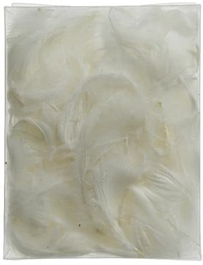 [A-025849] Veren Echte veertjes Wit 5 cm