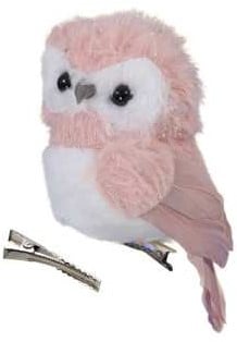 [A-024785] Fluffy Uiltjes op clip Roze set 6 stuks