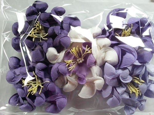 [A-009512] Mulberry Gardenia Mixed Purple Big pak 5 stuks