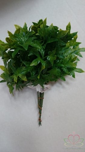 [A-011048] Hedera Klimop Pick Zijdenbloem Corsagevuller bundel 6 stuks