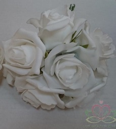 [A-011447] Foamroos Emilia Puurwit bundel 7 stuks