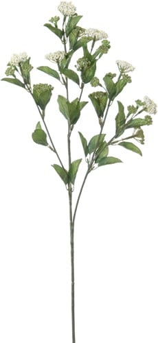 [A-012074] Bessentak Wit Tina Kunstbloem 70 cm per stuk