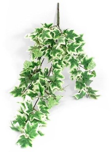 [A-014432] Hedera Bont Zijden Flocked Ivy Hanger vuller