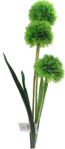 [A-015482] Chrysant Spiky Spray Limegroen Zijdenbloem 68 cm