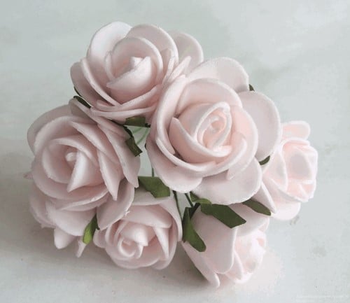 [A-015934] Foamroos Midi Softroze 3 cm doos 84 stuks