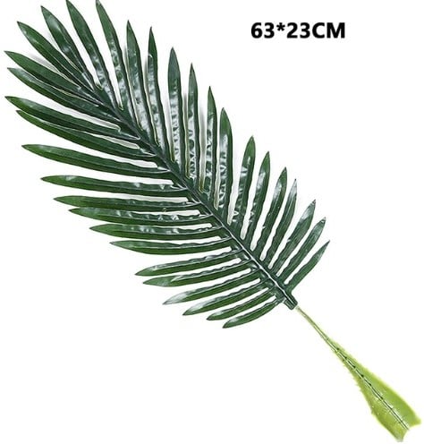 [A-016340] Varen Kunstblad Donkergroen Botanical Style 63×23 cm per stuk
