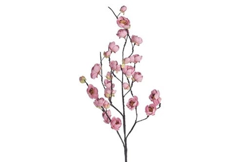 [A-016397] Bloesemrank Flower Blossom Pink Zijdenbloem 93 cm
