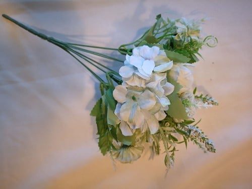 [A-023054] Gemengd Boeketje Lichtgroen Bruidsboeketvuller Hortensia Pioen 
