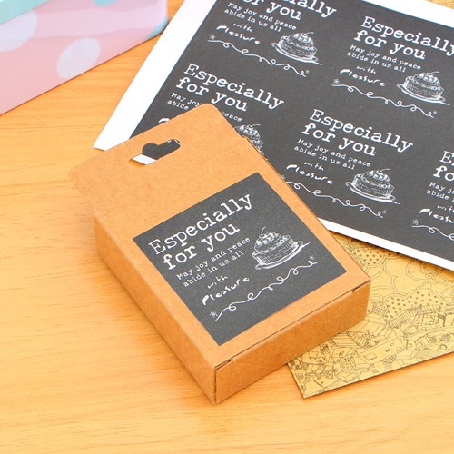 [A-017328] Stickers Especially for you vierkant etiket 6 labels