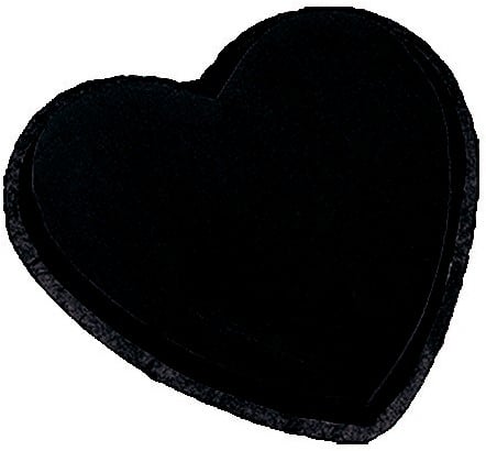 [A-019200] OASIS® Black Biolit Hart 17 x 17 cm per stuk zwart steekschuim oase voor verse, kunst en droogbloemen