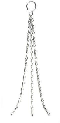 [A-020084] Ophangset ketting voor krans en hangingbasket per stuk 