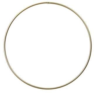 [A-024772] Metalen ring Goud gelakt 40 cm per stuk