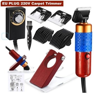 [A-025752] Trimmer Tuften Carpettrimmer 220V per stuk 