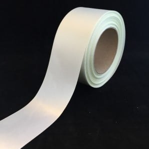 [A-018793] Enkelsatijn Bridal Stevig voor lintprinters 40 mm x 25 m