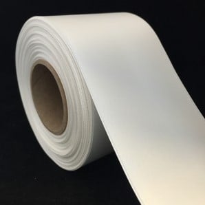 [A-018794] Enkelsatijn 405 Bridal voor lintprinters 70 mm x 25 m