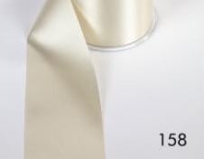 [A-018963] Zijdenlint Creme voor lintprinters 100 mm x 50 meter rol