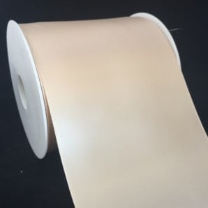 [A-019649] Dubbelsatijn Creative Ribbon Beige Stevig voor lintprinters 75 mm x 25 m