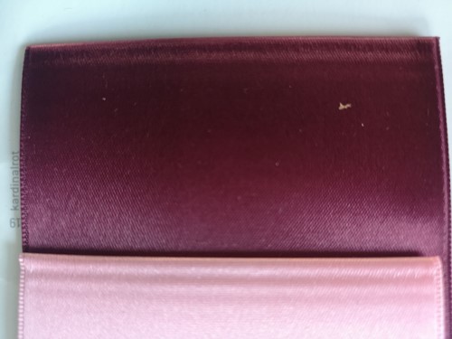 [A-019654] Dubbelsatijn Creative Ribbon Kardinaalsrood Stevig voor lintprinters 75 mm x 25 m