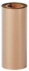 [A-022777] Inkt voor Lintprinters Transferfilm Matgoud, tbv DC/Elsen/Teckna/Argox MM 60 m lengte x 110 mm breedte kleine kern