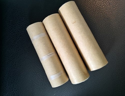 [A-025686] Kartonnen spoel voor opspoelen transferfilm 110 mm Grote kern