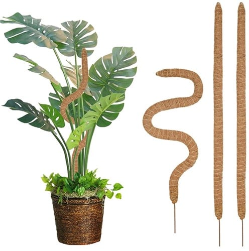 [A-024105] Mosstok Kokosstok Planten totem FLEX 90*4 cm Opbinden van planten