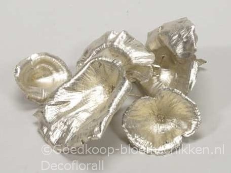 [A-027752] Golden Mushroom Platinum Paddenstoel +/- 15 stuks kleinverpakking