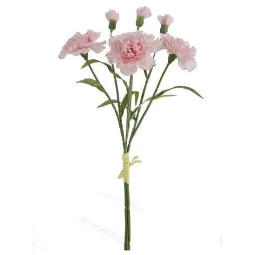 [A-027831] Anjer Zijden vertakt Lichtroze 40 cm Bundel 3 stuks  