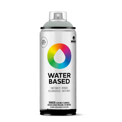 [A-027949] Flower Decor Verfspray Waterbasis voor Verse bloemen Styropor en Graffiti Pearl Grey 400ml
