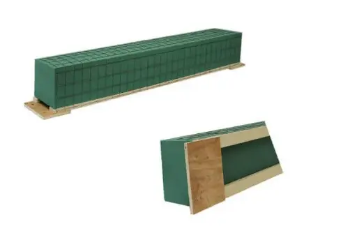 [A-027984] RAQUETTE Ökodur 75 cm met houten ondergrond oase voor verse bloemen per stuk