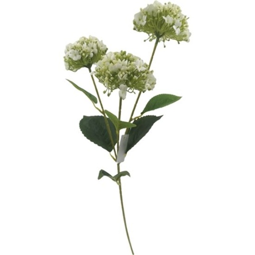 [A-028023] Hortensia Ivory Zijdenbloem 63 cm per stuk