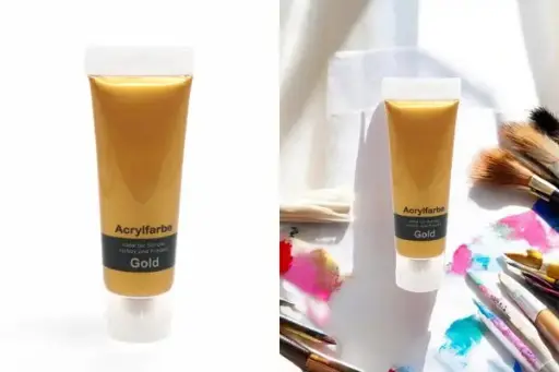 [A-028116] Allesverf Acryl op waterbasis Goud 75 ml