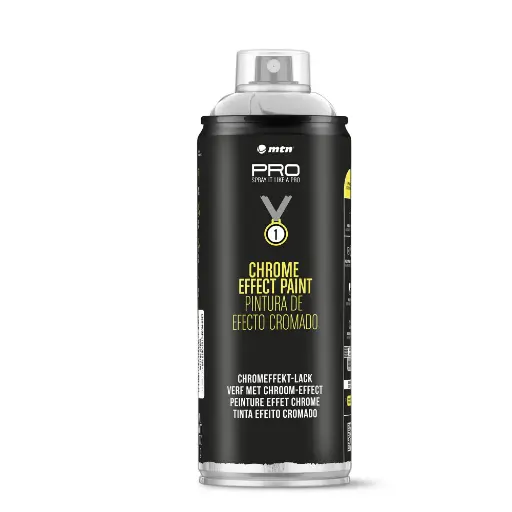 [A-027991] MTN PRO Chroom Verf Spray Zilver 400ml