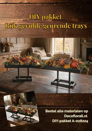 [A-028224] DIY pakket Rijk gevulde geurende trays Stel zelf je pakket samen