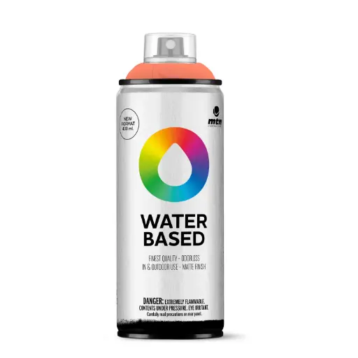 [A-028235] Flower Decor Verfspray Waterbasis voor Verse bloemen Styropor en Graffiti Buddha Red 400ml