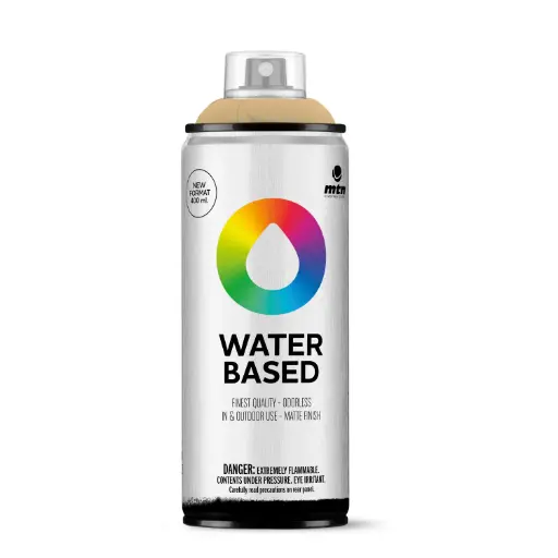 [A-028236] Flower Decor Verfspray Waterbasis voor Verse bloemen Styropor en Graffiti Anubis Brown 400ml