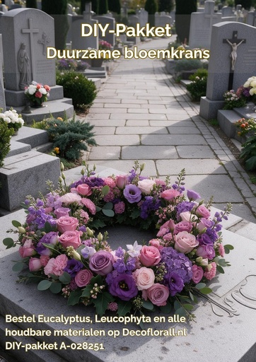 [A-028251] DIY pakket Duurzame Bloemkrans Stel zelf je pakket samen  